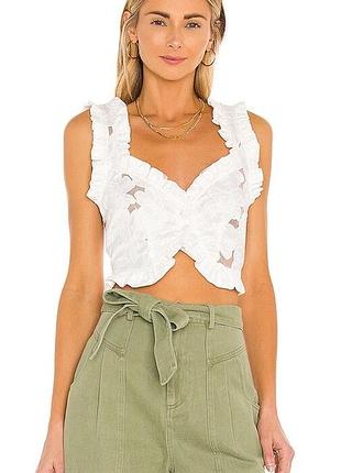 Вкорочений топ бралетт корсет for love and lemons