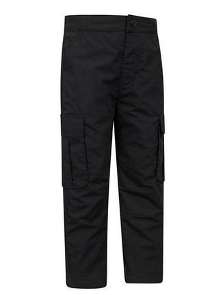 Штани карго mountain warehouse чорного кольору quechua