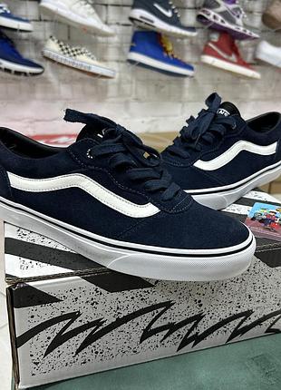 Чоловічі кеди vans milton old skool pro сині оригінал класичні низькі