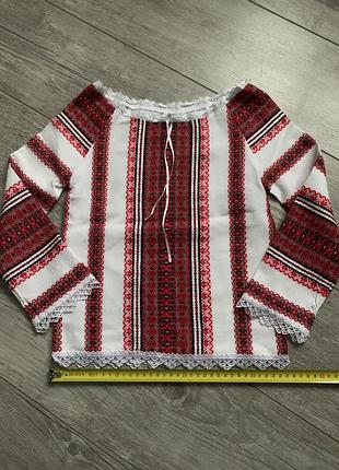 Вишиванка +плахта дитяча 4/6р