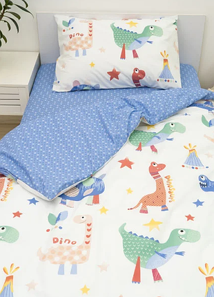 Комплект постілі підлітковий динозаври