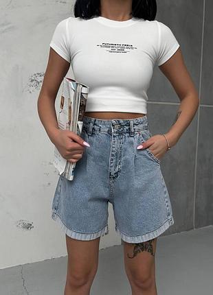 Женские джинсовые шорты