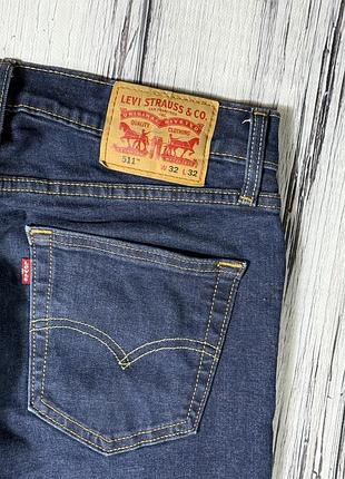 Джинсы levi’s 511 оригинал w32 l32 левис2 фото