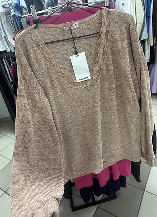 Светр персиковий