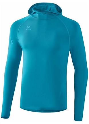 Erima чоловічий спортивний лонгслів з капюшоном