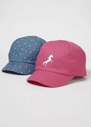 Легкие фирменные хлопковые бейсболки/кепки george для девочек.