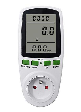 Енергометр ватраметр вольтметр з lcd, 220 В 3.6 квт 16а