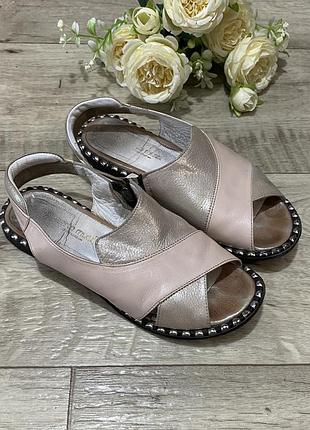 Кожаные босоножки mario muzi, р.36
