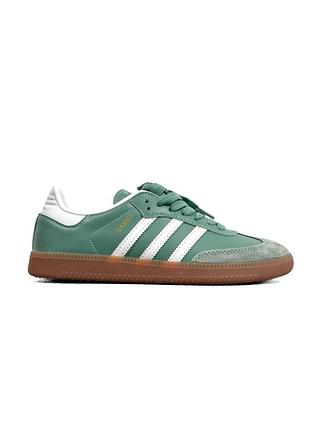 Жіночі кросівки adidas samba mint адідас самба ментолового кольору