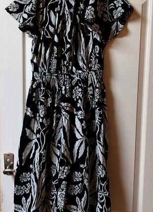 Новое ,натуральное  летнее .воздушное платье h&m р м