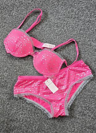 Нижнее белье, комплект, primark, 8-10 размер.