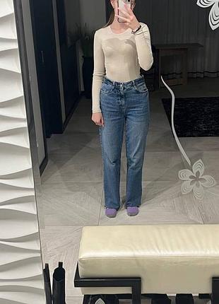 Джинси zara wide leg
