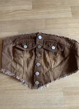 Топ жіночий, джинсовий