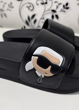 Женские шлепанцы karl lagerfeld, 39р
