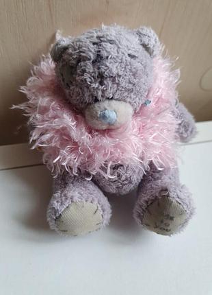 Мишка тедди в жилетке me to you тедди teddy 7cм