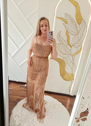 Платье макраме в стиле boho
