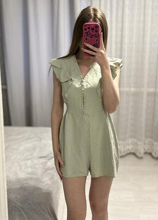 Мятный комбинезон