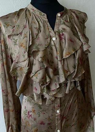 Блуза 100% шовк