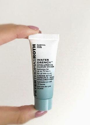 Крем peter thomas roth water drench hyaluronic cloud cream hydrating moisturizer 7.5ml