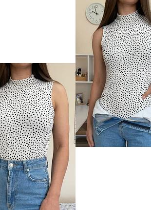 Боді h&m,боді-майка h&m,боді в горошок