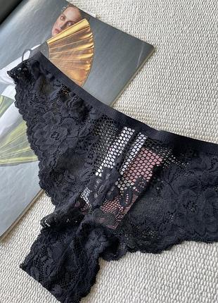 Мереживні бразиліани сіточкою спереду і позаду від hunkemoller