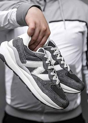 Мужсие кроссовки new balance серые летние спортивные кроссовки нью баланс чоловічі кросівки4 фото