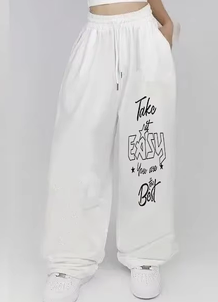 Спортивні штани з принтом