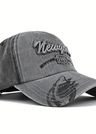 Стильная кепка бейсболка унисекс new york,размер 56-58