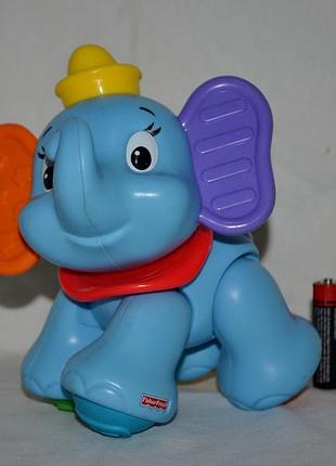 Удивительные животные трещотка слоникirder fisher-price amazing animals