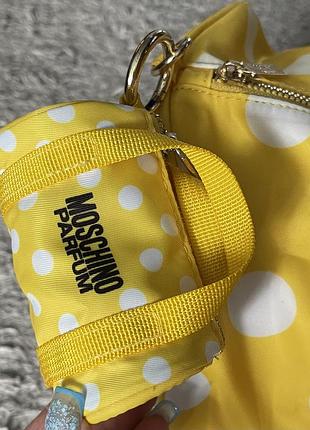Новая,спортивная,нейлоновая сумка love moschino2 фото