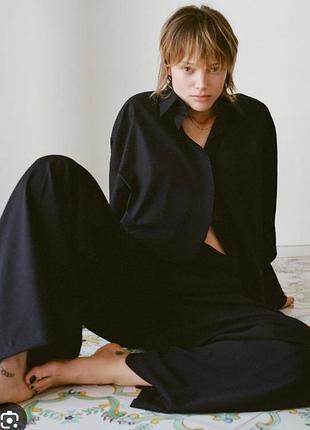 Оверсайз рубашка размер s zara