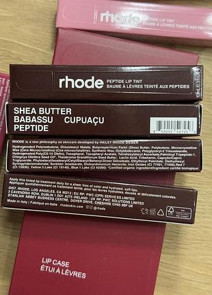 Оригінальний блиск для губ rhode peptide lip treatment (espresso)
