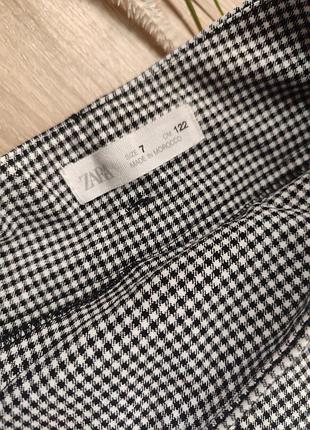 Спідничка zara, клітинка, 116,122 3