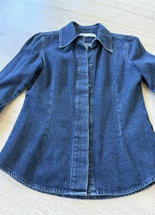 Джинсова сорочка  zara 5