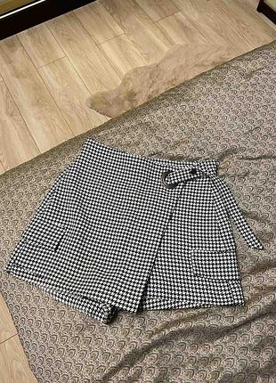 Шорты -юбка женские стильные практичные трендовая модель