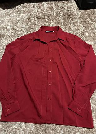 Блуза червона м