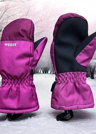 Рукавички wedze дитячі на 2.5-3 років.