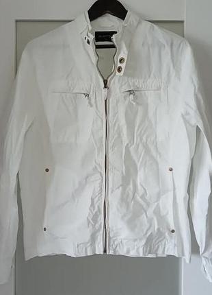 Мужская белая летняя куртка