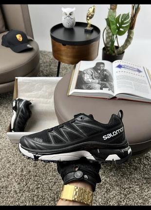 Чоловічі кросівки salomon lab xt-6 new black white