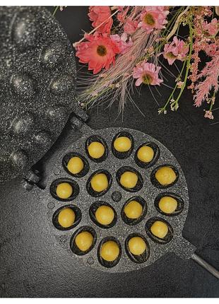 Форма для випікання горішків горішниця з антипригарним гранітним покриттям на 16 горіхів | 86245