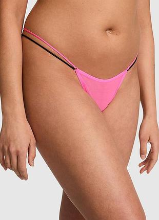 Трусики victoria's secret стринги victoria's secret pink