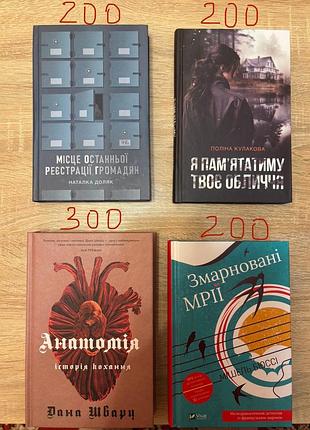 Книги у жанрі детектив, трилер, дарк фентезі