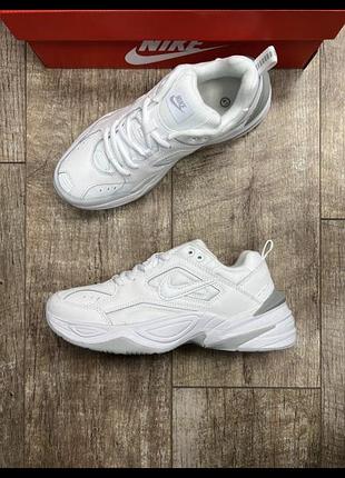 Чоловічі кросівки nike m2k tekno all white