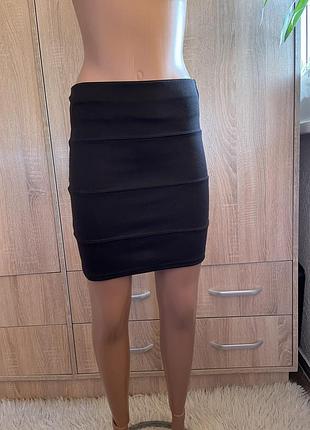 Мини юбка c&amp;a, юбка размер xs,