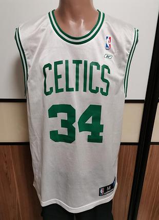 Reebok винтажная баскетбольная майка nba boston celtics pierce
