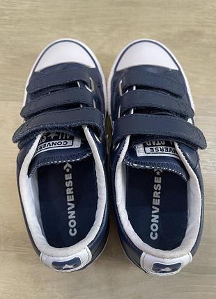 Дитячі шкіряні кеди converse 7