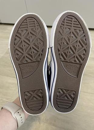 Дитячі шкіряні кеди converse 9