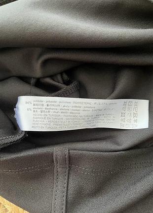 Чорна міні сукня bershka 9