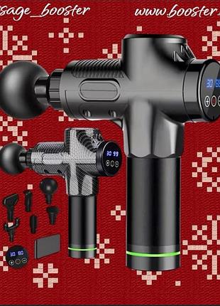 ‼️ударний масажер massage gun rlaxyoo s3 перкусійний масажер для тіла