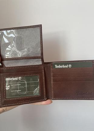Чоловічий шкіряний кошильок timberland оригінал